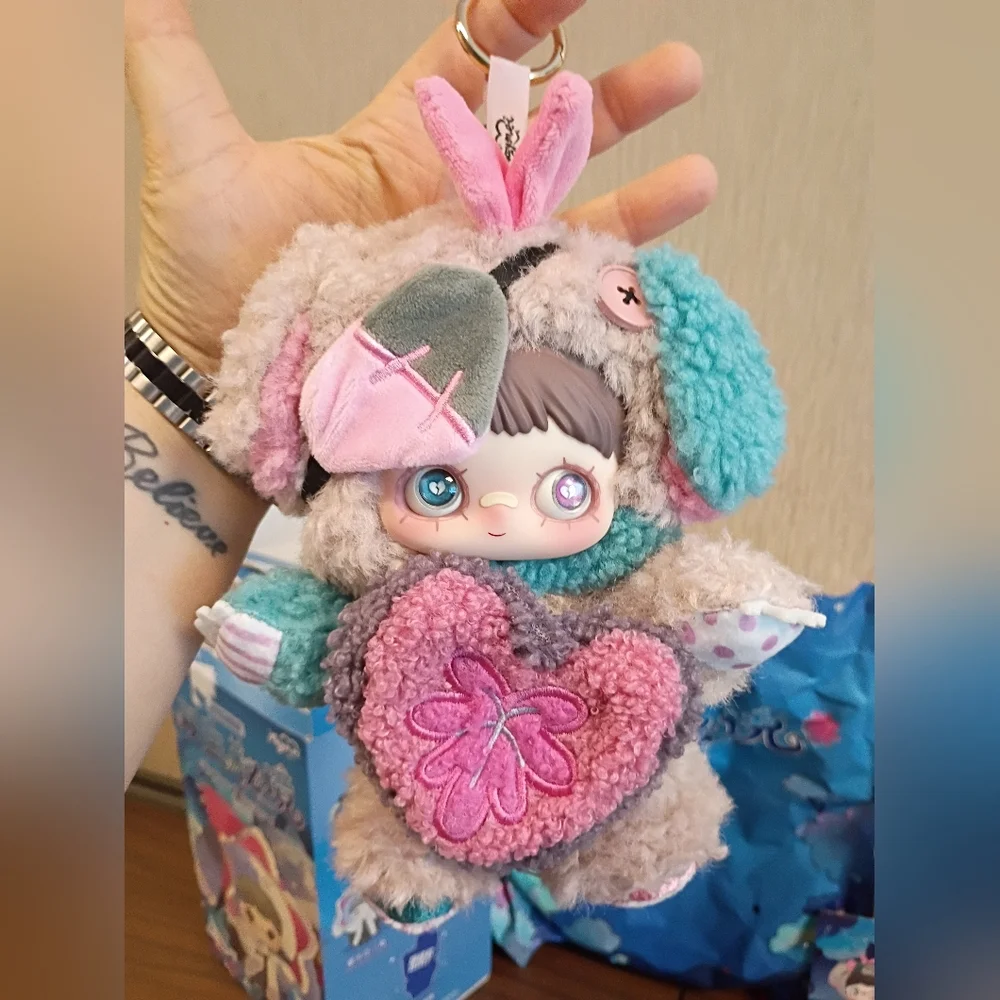 Maymei Symbiote Neverland Series Plush Keychain - Begonia Dog - Picture 2 of 10